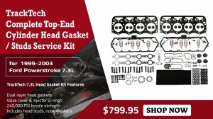 TrackTech 7.3 Powerstroke Complete Gasket Set: Ultimate Engine Rebuild Kit  