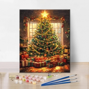 Unique Christmas Gift – Personalised Paint by Numbers Kit