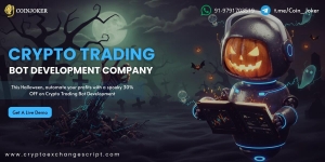 Make Your  Dreams Come Alive This Halloween with Crypto Trading Bot Development