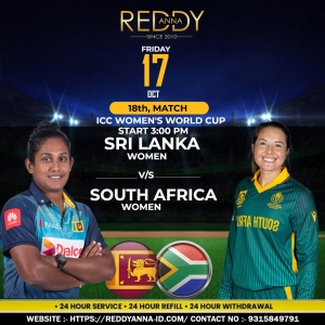 Stay Ahead with Reddy Anna Book: 24/7 Live Updates on Sri Lanka vs South Africa Women’s Cricket 2025 !