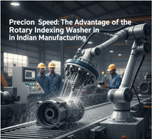 Precision and Speed: The Advantage of the Rotary Indexing Robotic Washer in Indian Manufacturing