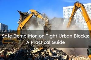 Safe Demolition on Tight Urban Blocks: A Practical Guide