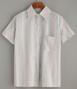 Men’s Striped Short-Sleeve Shirts: Timeless Summer Style for Every Occasion