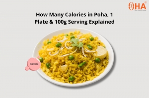 Poha in Calories: How Many Calories in Poha, 1 Plate & 100g Serving