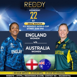 Reddy Anna Book: Elevate Your 2025 England vs Australia Women Betting with 24/7 Live Support!