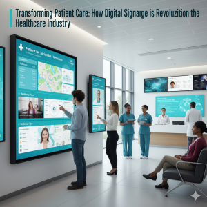 Transforming Patient Care: How Digital Signage is Revolutionizing the Healthcare Industry