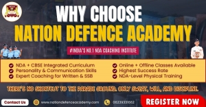Why Serious Aspirants Choose Nation Defence Academy Over Other NDA Coaching Institutes in Delhi