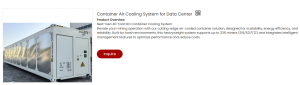 Revolutionizing Data Infrastructure: The Power of Container Air Cooling Systems for Modern Data Centers