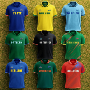 Cricket Jerseys: The Fabric of National Pride and Sport