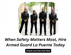 Reliable Armed Security Guard Service