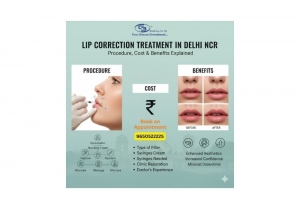 Lip Correction Treatment in Delhi NCR – Procedure, Cost & Benefits Explained