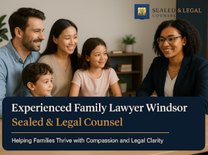 Family Lawyer Windsor | Sealed & Legal Counsel – Expert Legal Guidance for Separation, Parenting, and Support Issues