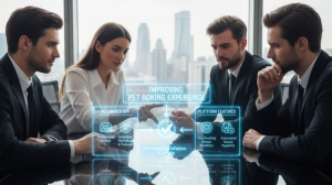 Why do on-demand grooming services require real-time booking features?