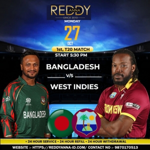 Reddy Anna Book Insights on Bangladesh vs West Indies 2025 – The Future of Live Cricket!