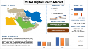 MENA Digital Health Market Report, Size, Overview, Trends & Analysis 2030