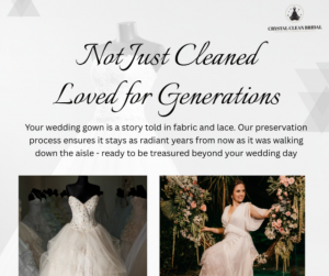 How Expert Wedding Gown Cleaning Preserves Your Dress’s Elegance and Colour