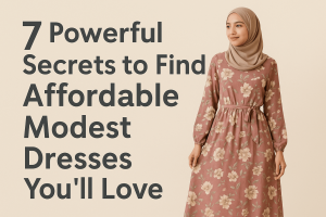 7 Powerful Secrets to Find Affordable Modest Dresses You’ll Love