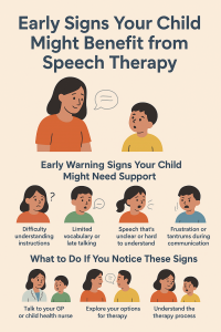 Early Signs Your Child Might Benefit from Speech Therapy