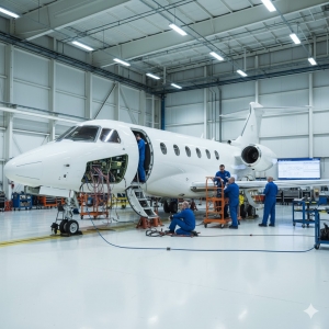 The Business Jet Maintenance Market: A Growing Sector Amidst Expanding Aviation Industry