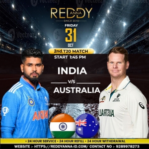 Experience the 2025 India vs Australia Clash with Reddy Anna Book’s Live Updates and Expert Insights!