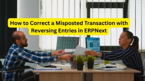How to Correct a Misposted Transaction with Reversing Entries in ERPNext