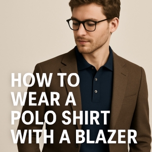 How To Wear A Polo Shirt With A Bazer: Your Style Guide! 