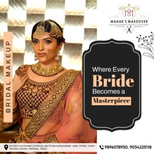 Shine Like a Star with the Best Bridal Makeup in Yamunanagar