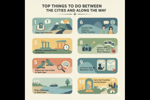 Rediscover the Journey: Top Things to Do Between the Cities and Along the Way