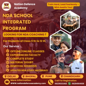 The Perfect Combo: Schooling + NDA Coaching After 10th at Nation Defence Academy