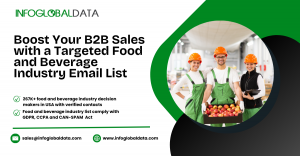 Boost Your B2B Sales with a Targeted Food and Beverage Industry Email List | InfoGlobalData