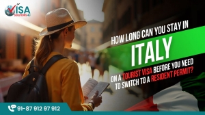 How long can you stay in Italy on a tourist visa before you need to switch to a residentpermit?