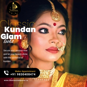 Muslim Bridal Makeup in Kolkata: Timeless Beauty with Deena’s Makeover