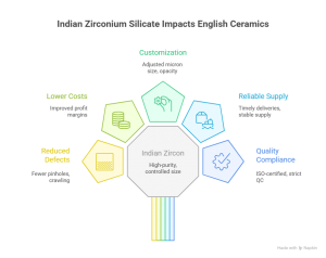Why English Ceramic Manufacturers Prefer Indian Zirconium Silicate Suppliers