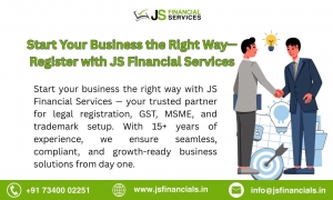Start Your Business the Right Way—Register with JS Financial Services