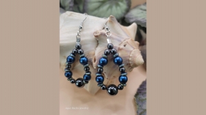 Hematite Drop Earrings: The Metallic Neutral Every Modern Woman Needs