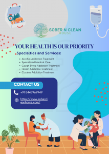 Best Rehabilitation Centre in Ghaziabad | Sober N Clean House