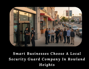 Local Security Guard Companies