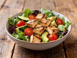 Tofu Salad Meal Recipe in Canada - The Food Quotient 