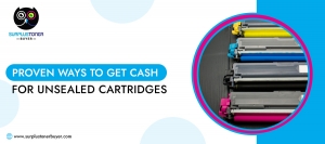 Proven Ways To Get Cash for Unsealed Cartridges