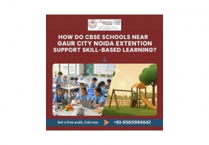 How Do CBSE Schools Near Gaur City Noida Extension Support Skill-Based Learning?