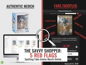 The Savvy Shopper: 5 Red Flags to Spot When Buying Anime Merch Online