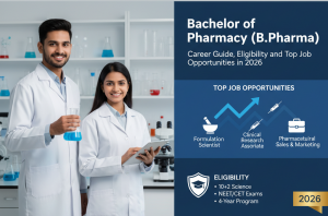 Bachelor of Pharmacy (B.Pharma): Career Guide, Eligibility and Top Job Opportunities in 2026