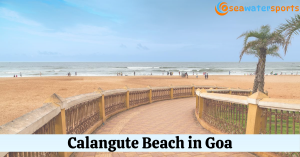 Calangute Beach in Goa