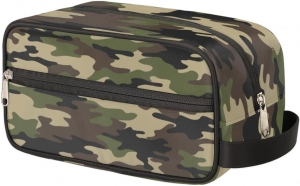Travel in Style: Why Every Man Needs a Monogrammed Camo Toiletry Bag