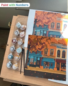 Start the New Year Calm and Creative with Paint by Numbers