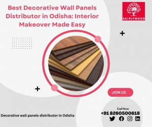 Best Decorative Wall Panels Distributor in Odisha: Interior Makeover Made Easy