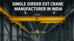How to Select the Right Single Girder EOT Crane Manufacturer in India