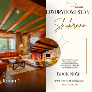 Shukrana luxury homestay in mussoorie