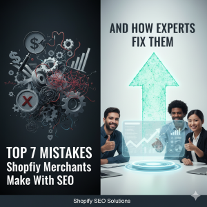 Top 7 Mistakes Shopify Merchants Make With SEO (And How Experts Fix Them)