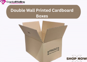Double-Wall Printed Cardboard Packaging Box 18.9x12.8x10